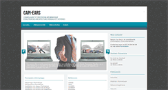 Desktop Screenshot of capi-ears.com